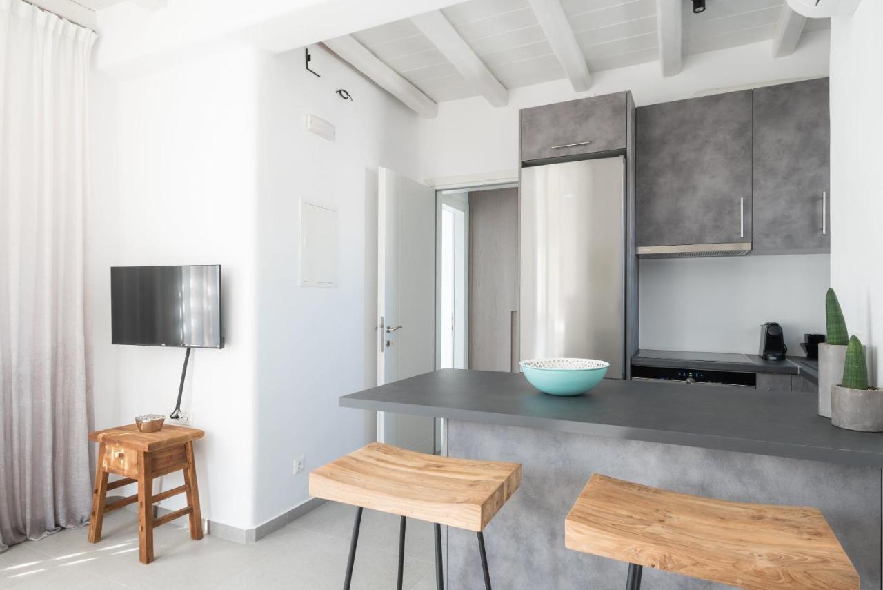 Villa Petra Mare Above Mykonos Town Private Pool エクステリア 写真